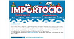 Desktop Screenshot of importocio.com